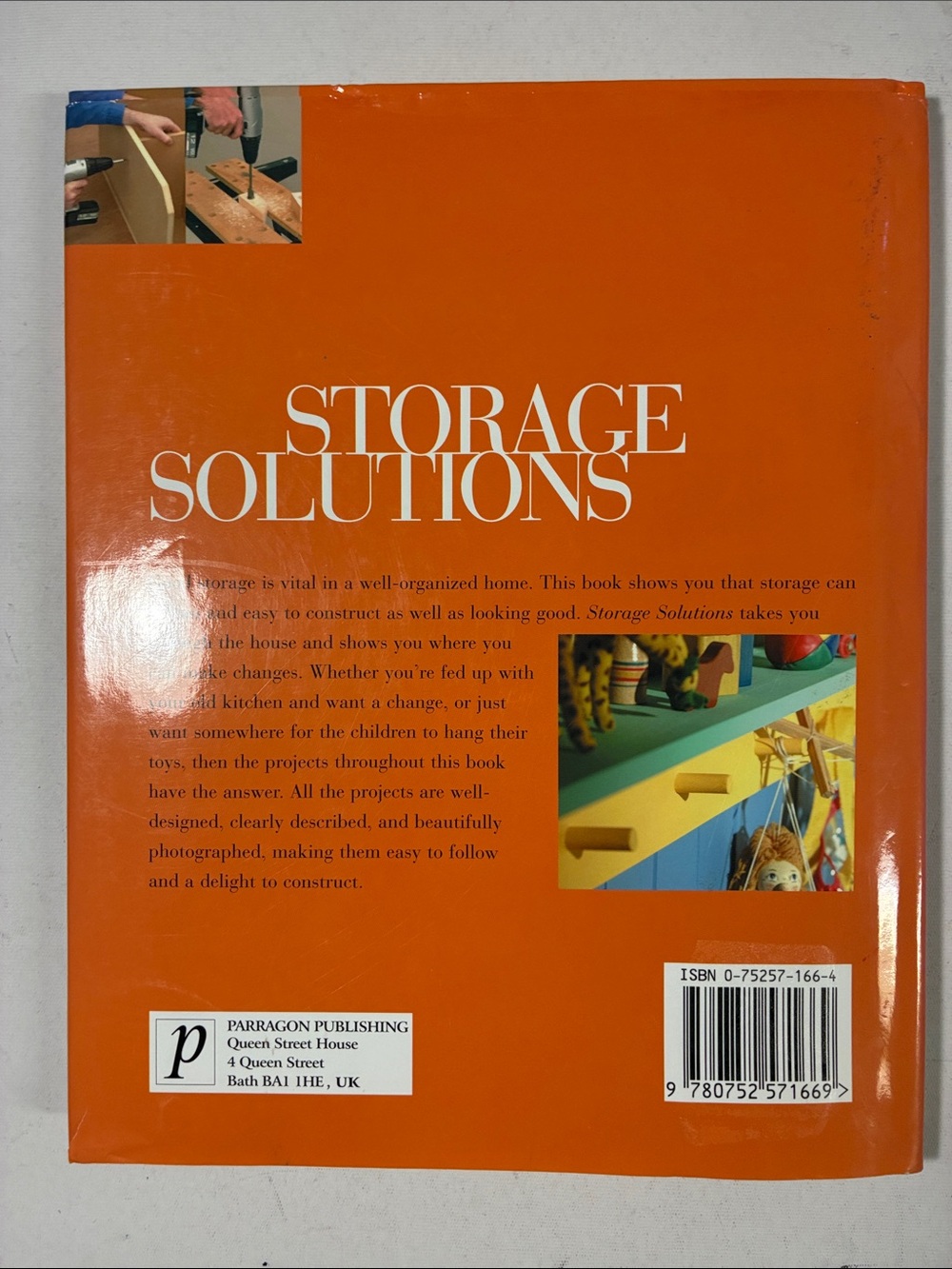 Storage Solutions Book - Orange Cover - Picture 2 of 13